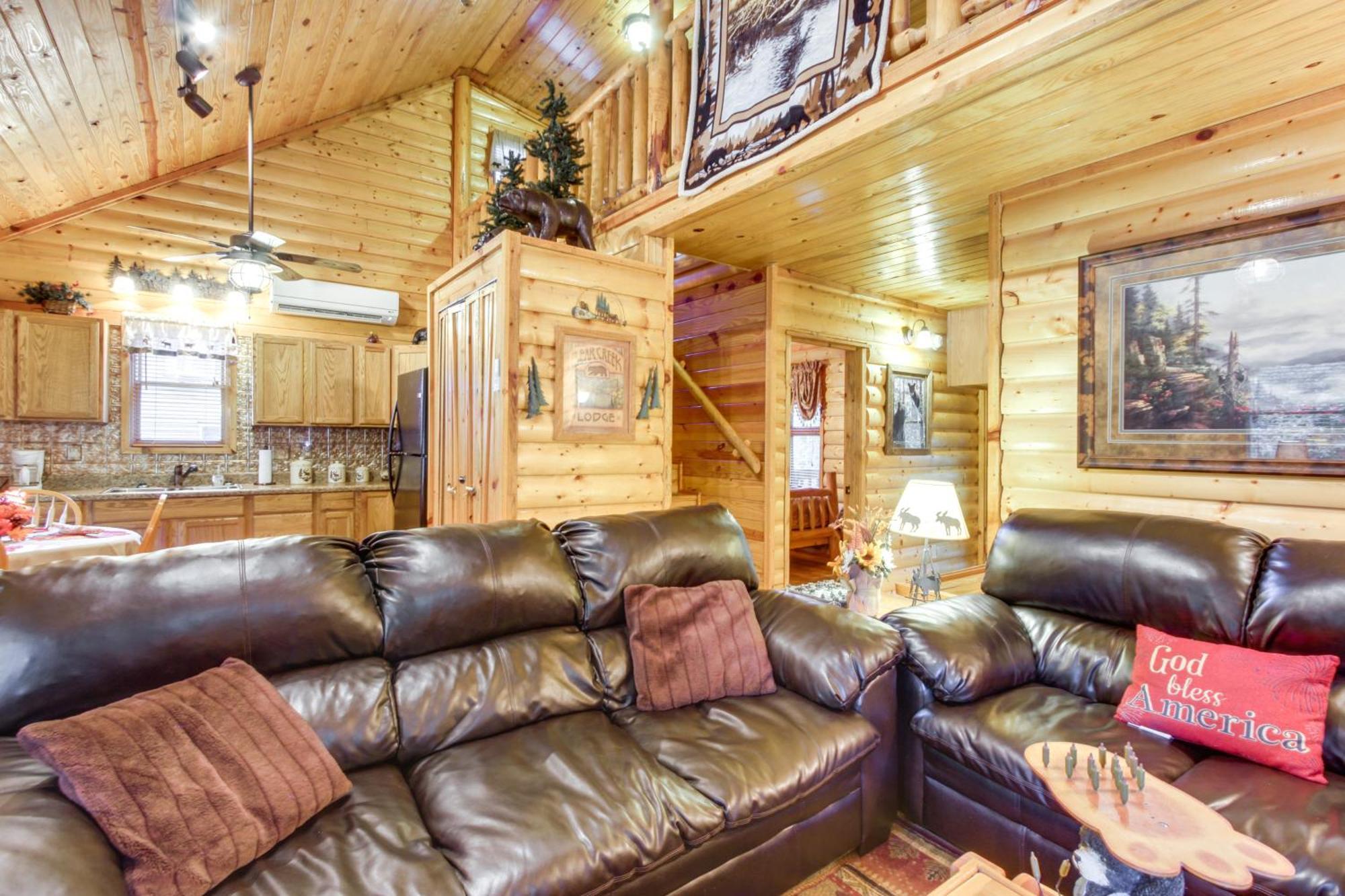 Pet-Friendly Cosby Log Cabin With Backyard And Porch! מראה חיצוני תמונה